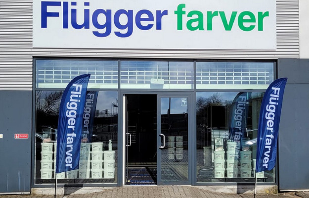Flügger Farver - en butik, hvor professionalitet og god service er i højsædet