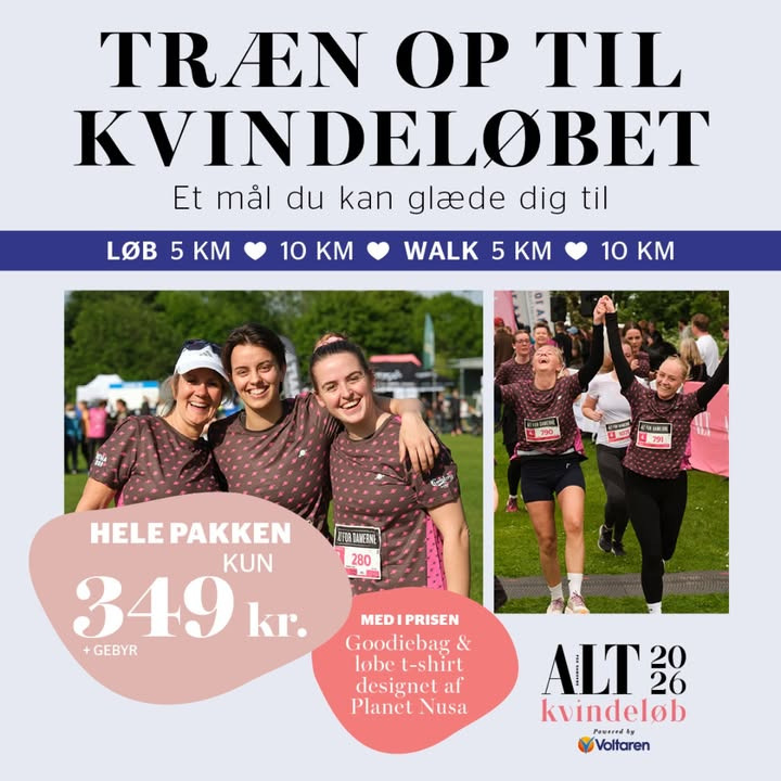 REMA 1000 Gødvad støtter ALT for Damernes kvindeløb i juni