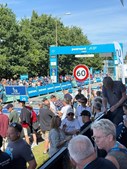 Per P. Cykler oplever spændende afslutning på Postnord Danmark Rundt i Silkeborg