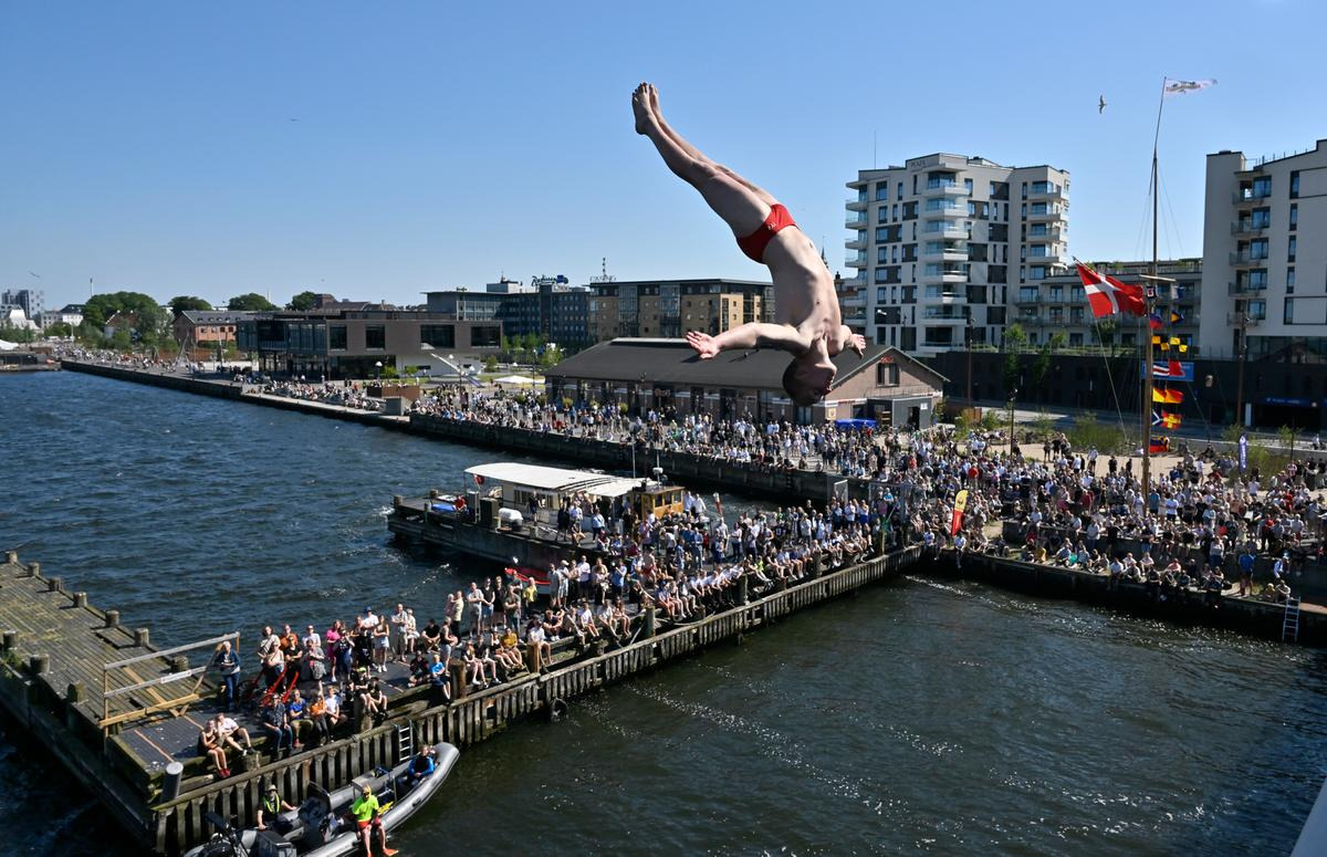 Frit fald på festival: DM i high diving kommer til Langeland