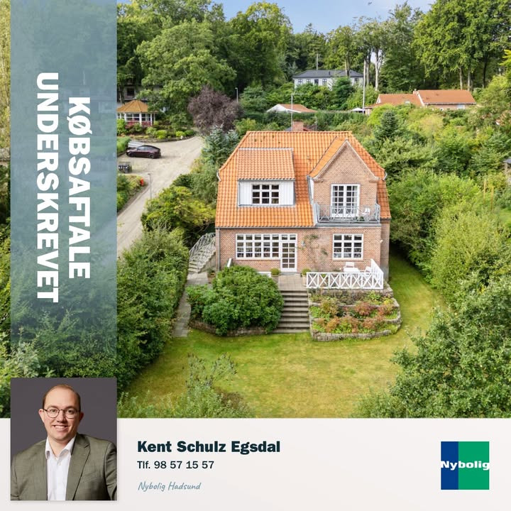 Nybolig Hadsund annoncerer solgt murermestervilla i Hadsund