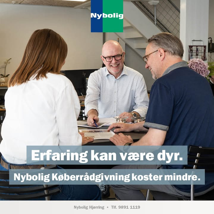 Nybolig Hjørring tilbyder erfaren køberrådgivning for sikkert boligkøb