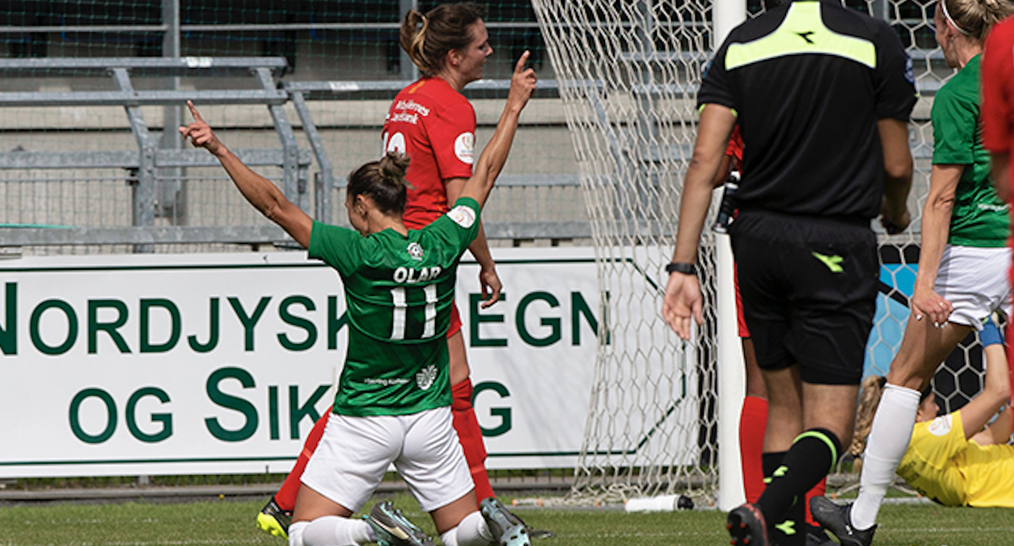 To mål af Olar var ikke nok for Fortuna Hjørring