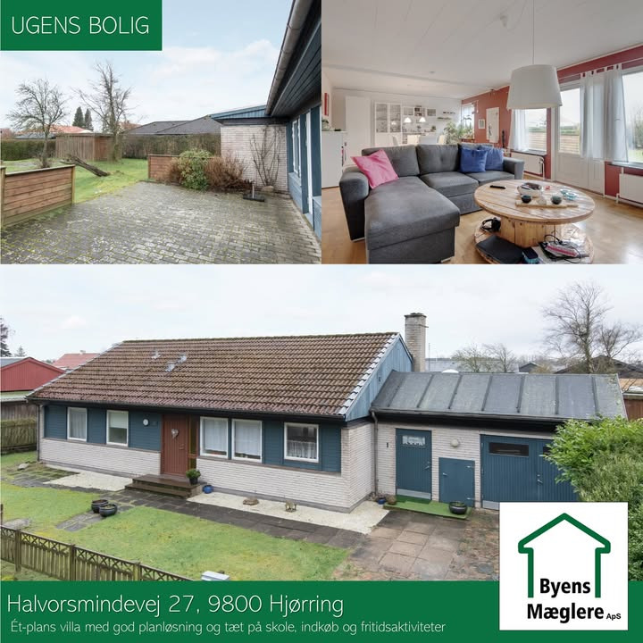 Ugens bolig: Ideel villa for førstegangskøbere og seniorer i Hjørring