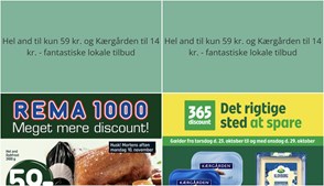 Hel and til kun 59 kr. og Kærgården til 14 kr. - fantastiske lokale tilbud