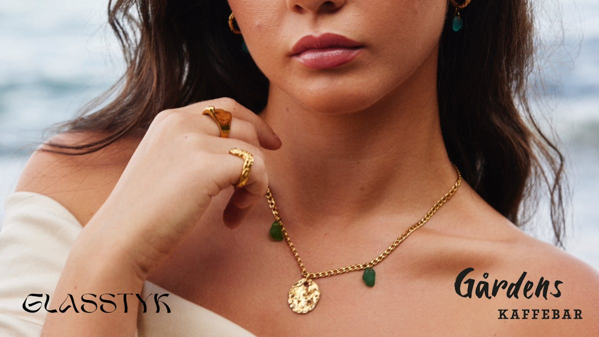 Kreativt smykkeværksted i Gårdens Kaffebar