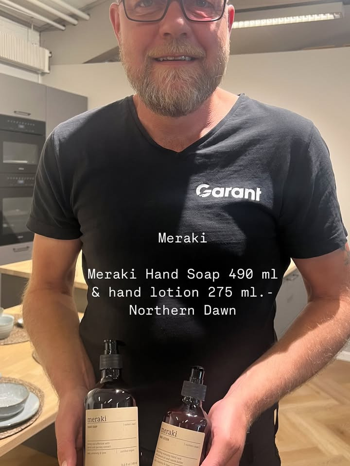 Garant - Beckers Farvecenter Thisted tilbyder rabat på Meraki håndsæbe og håndcreme