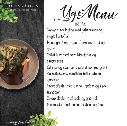 Rosengårdens Gårdbutik byder på nye lækkerier til aftensmaden