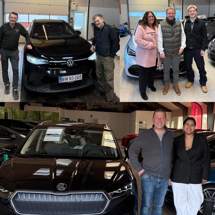 KILDE BILER deler glæde og taknemlighed over levering af elbiler