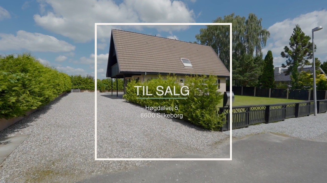 LokalBolig Silkeborg annoncerer ny skarp pris på rummelig villa i Resdal