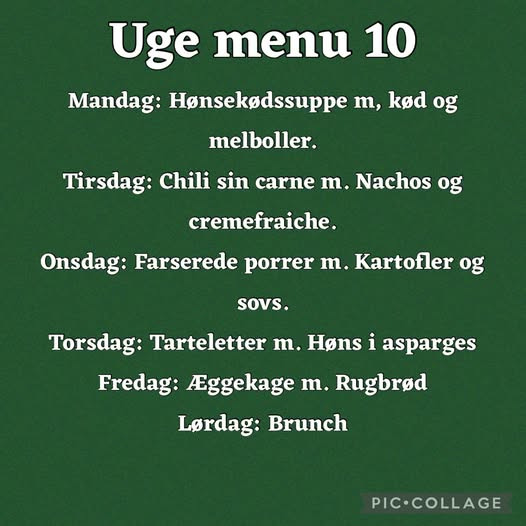 Craft Café Horsens præsenterer ugens menu til café og take away