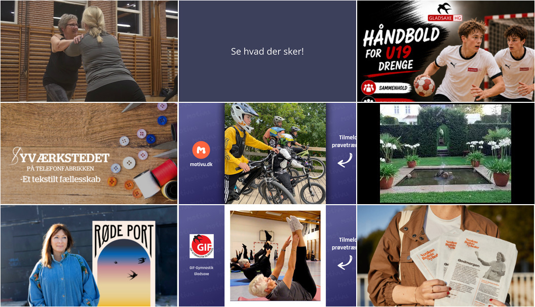 Spændende begivenheder i Søborg: Prøvetræning, litteraturmøde og kreative workshops