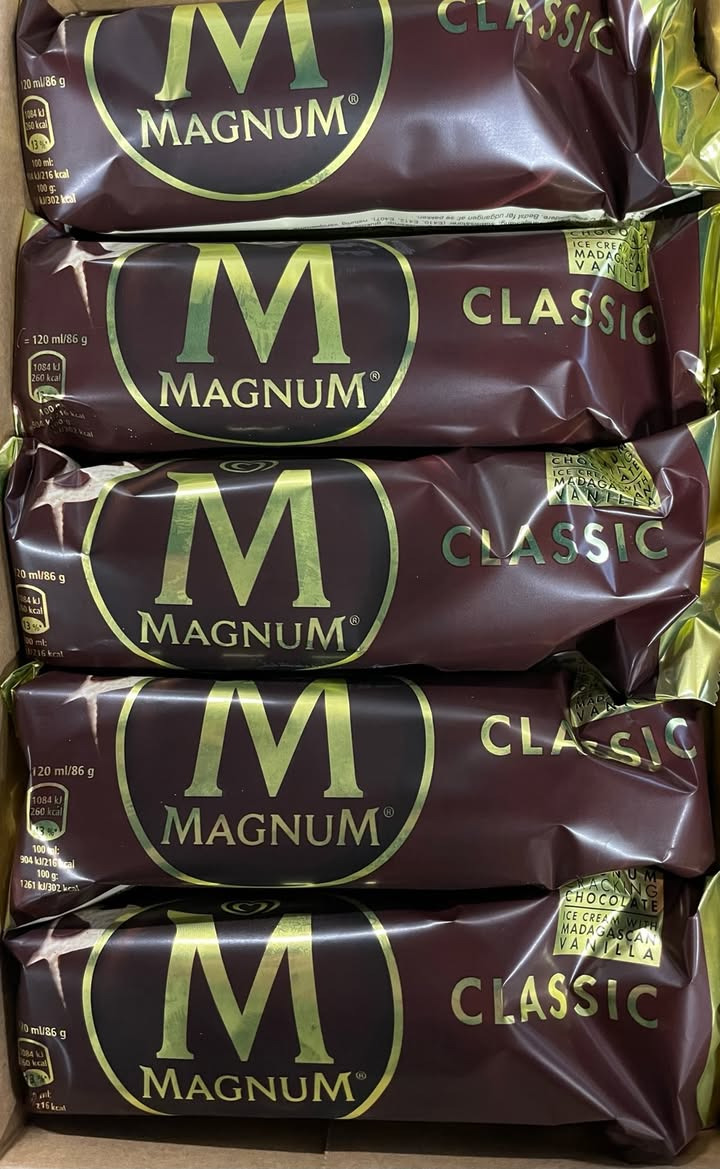 Spar Fårup tilbyder storkøb af magnum classic is til nedsat pris