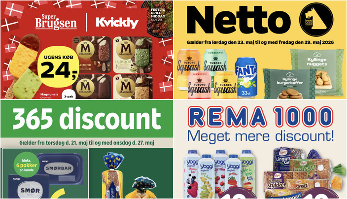 Coop smør til kun 6 kr. og Kims chips til 10 kr. - se de bedste tilbud i Hammel