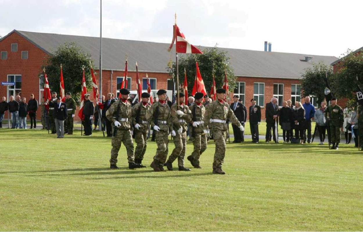 Holstebro hejser flaget for Danmarks udsendte