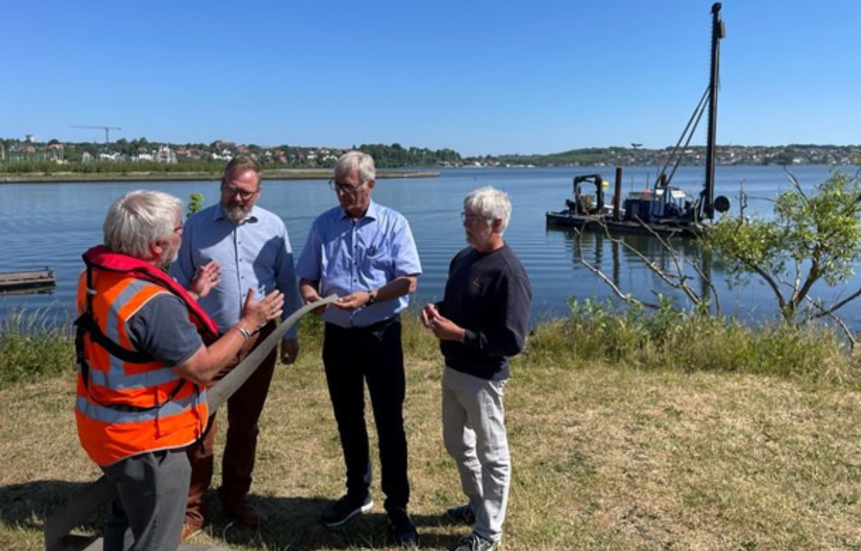 Marina City - Test af miljøvenligt alternativ til klapning