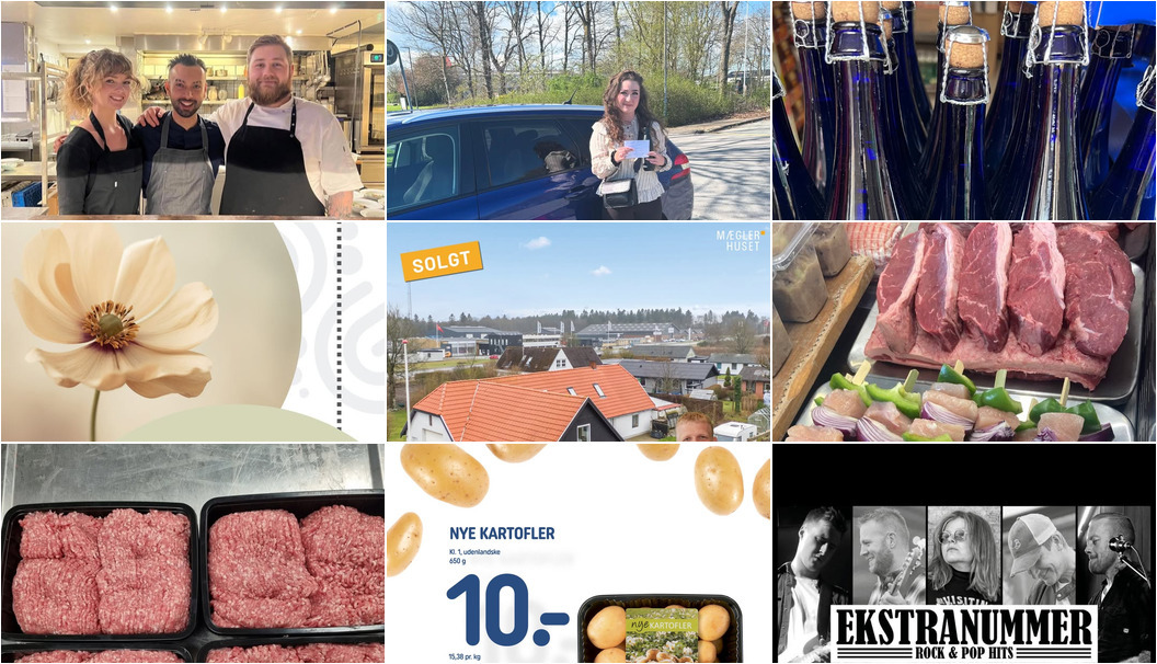 Nyt fra Ro og velvære, Rema1000 Gærumvej, Bech's Køreskole og 7 andre