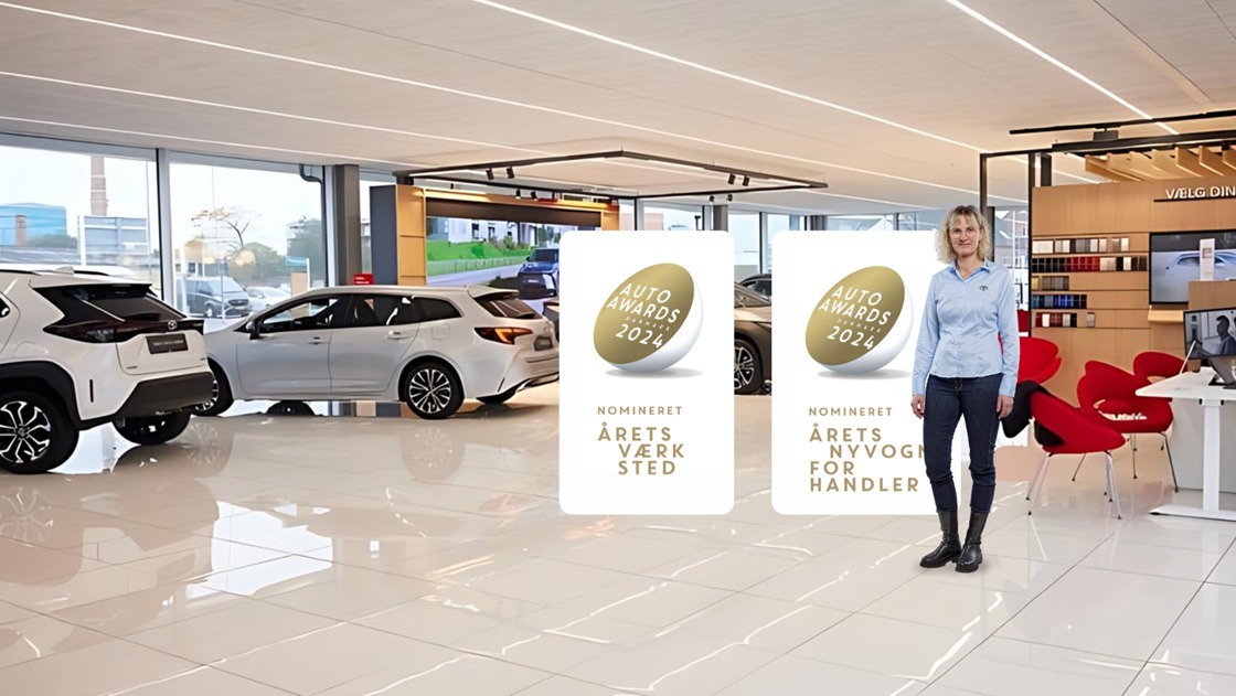 STS Biler nomineret til Årets Nyvognsforhandler og Årets Værksted