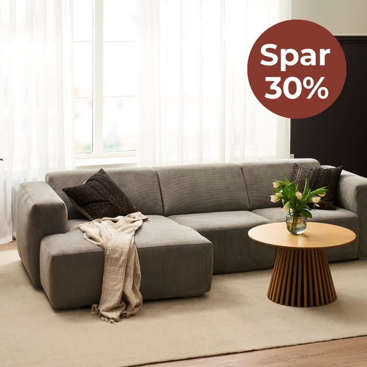 Møblér med Kumo Holstebro præsenterer tilbud på Gardenia sofa med XL-chaiselong