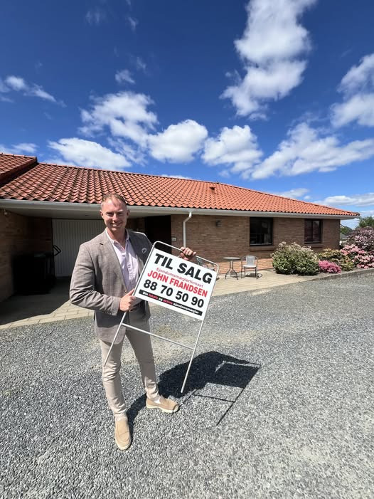 Enderækkehus i ét plan med central beliggenhed i Ikast fra John Frandsen Ikast