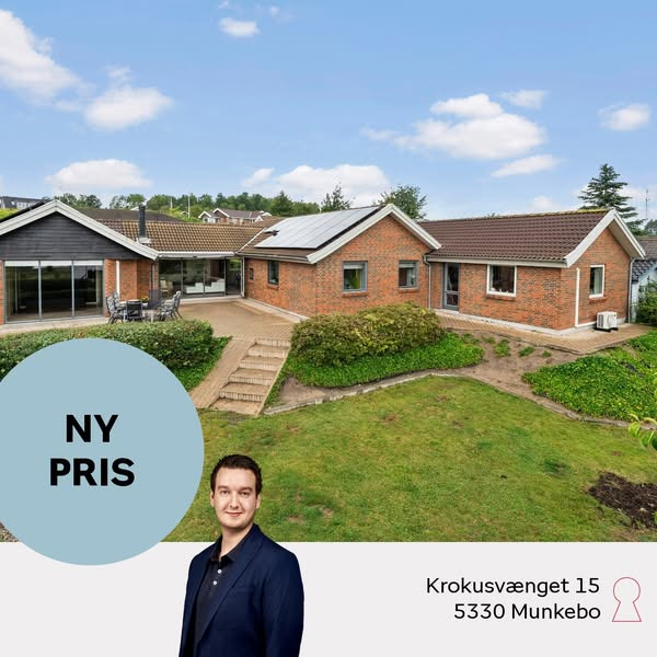 Home Kerteminde-Munkebo præsenterer nedsat udsigtsvilla til familievenlig pris
