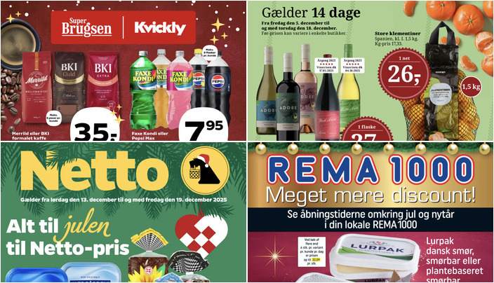 Gode lokale tilbud: Kærgården smør til kun 7,50 kr. og Merrild kaffe til 35 kr. pr. pose