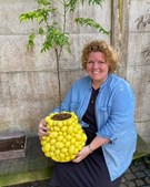 Florist Pernille DB takker for en fantastisk uge med kreative opgaver