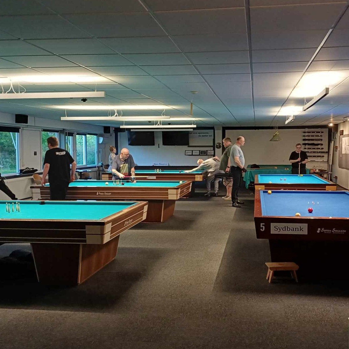 Uge med billard for alle aldre i RAA Billardklub