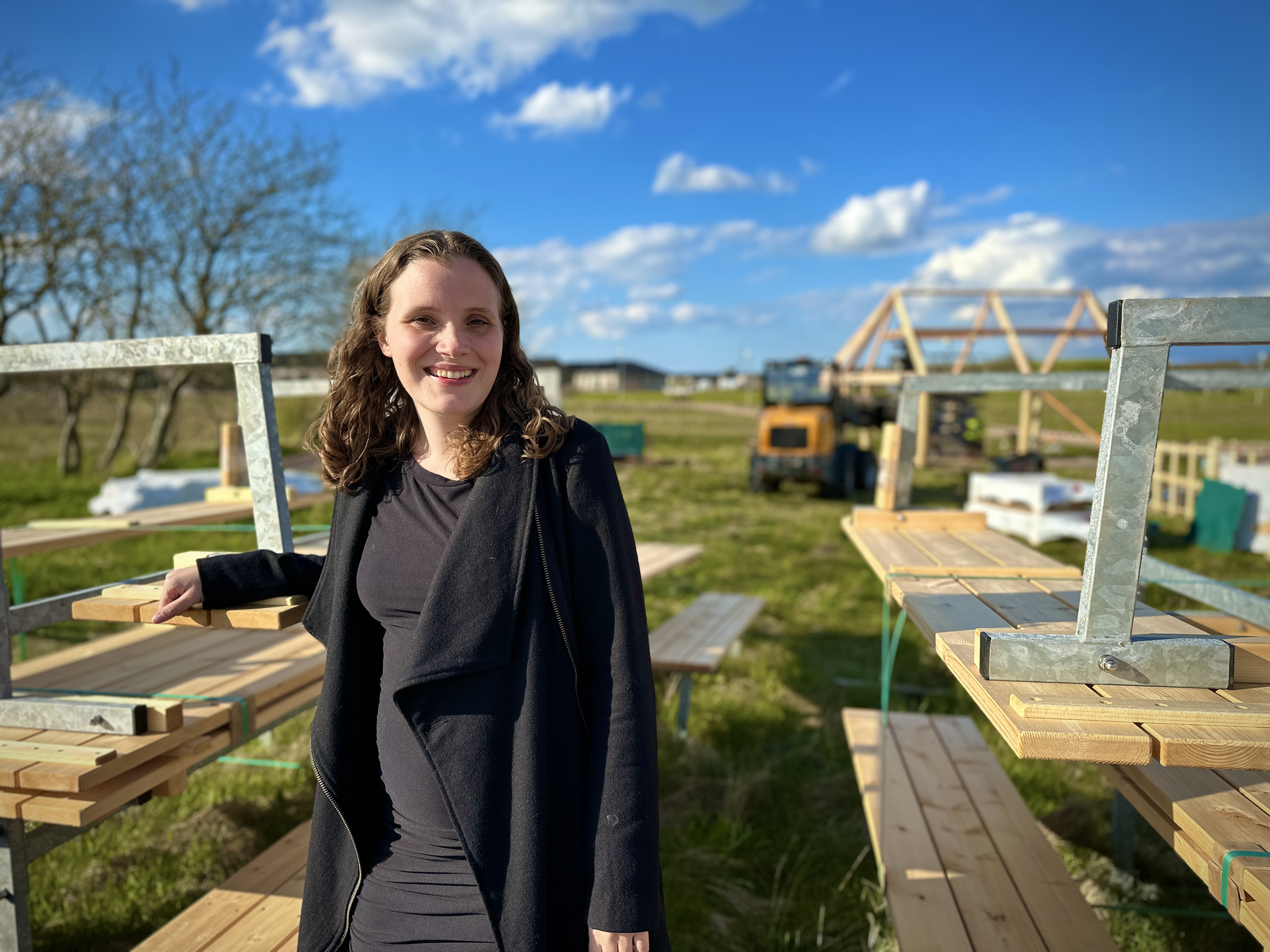 Byggeriet af ny bypark i Brønderslev er i gang