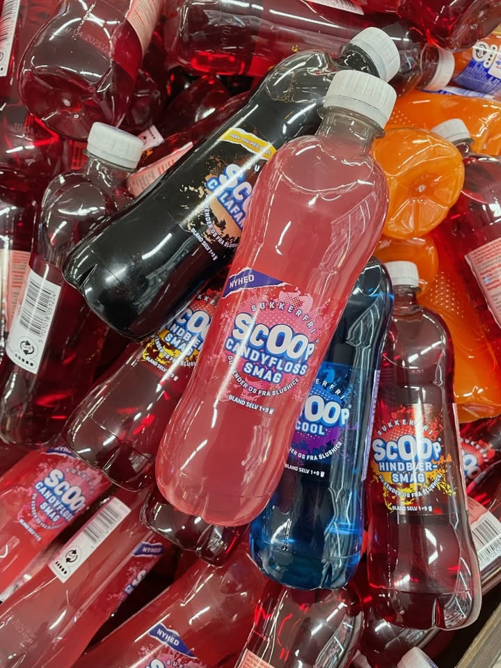 SPAR Nørrebro Hjørring tilbyder SCOOP eller FUN saftevand til 7,95 kr.