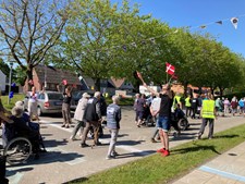 Flere hundrede ældre og børn deltog i årets Royal Side Run