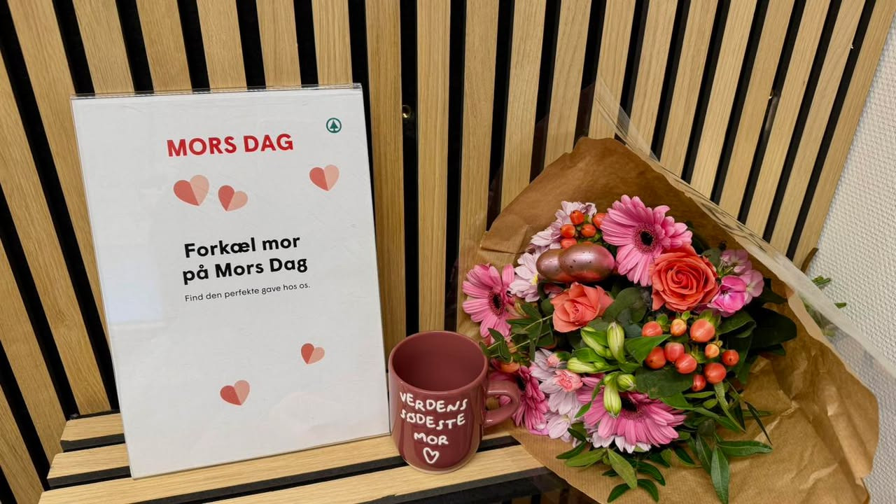 SPAR SKALLERUP A/S hjælper med at finde gave til Mors Dag