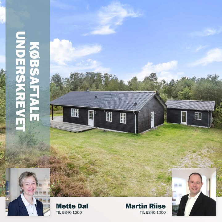 Nybolig Sæby A/S underskriver købsaftale for bolig på Granvej 3 i Lyngså