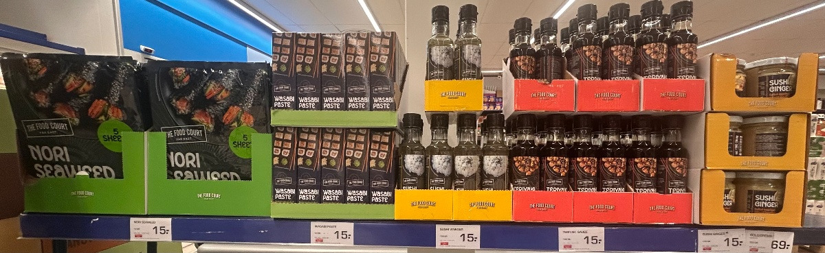 REMA 1000 Hjørring, Hestkærvej tilbyder alt til din sushi-aften derhjemme