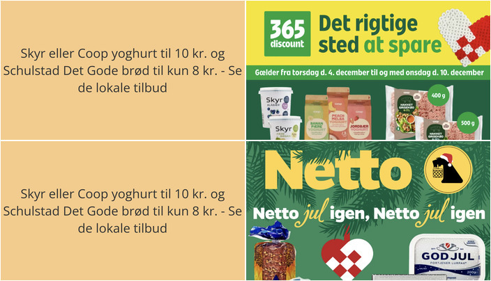 Skyr eller Coop yoghurt til 10 kr. og Schulstad Det Gode brød til kun 8 kr. - Se de lokale tilbud
