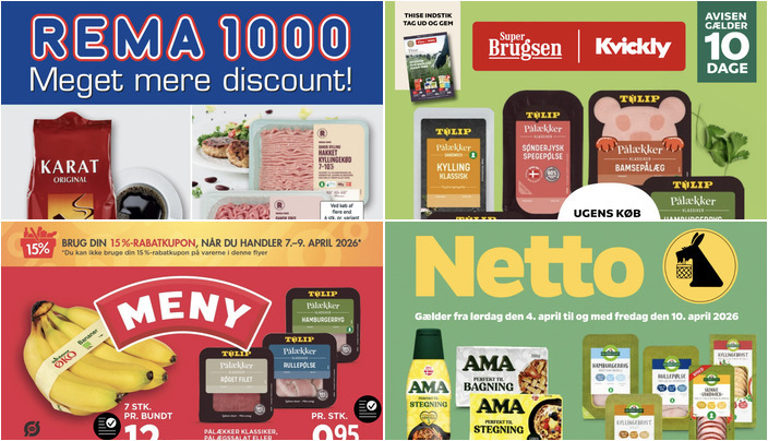 Lokale tilbud: Faxe Kondi eller Pepsi Max til 69 kr. og Buko flødeost til kun 10 kr.