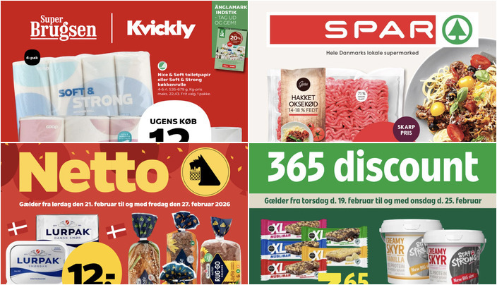 Gode lokale tilbud: Lurpak smør til kun 12 kr. og dansk ovnklar flæskesteg fra 14,95 kr.