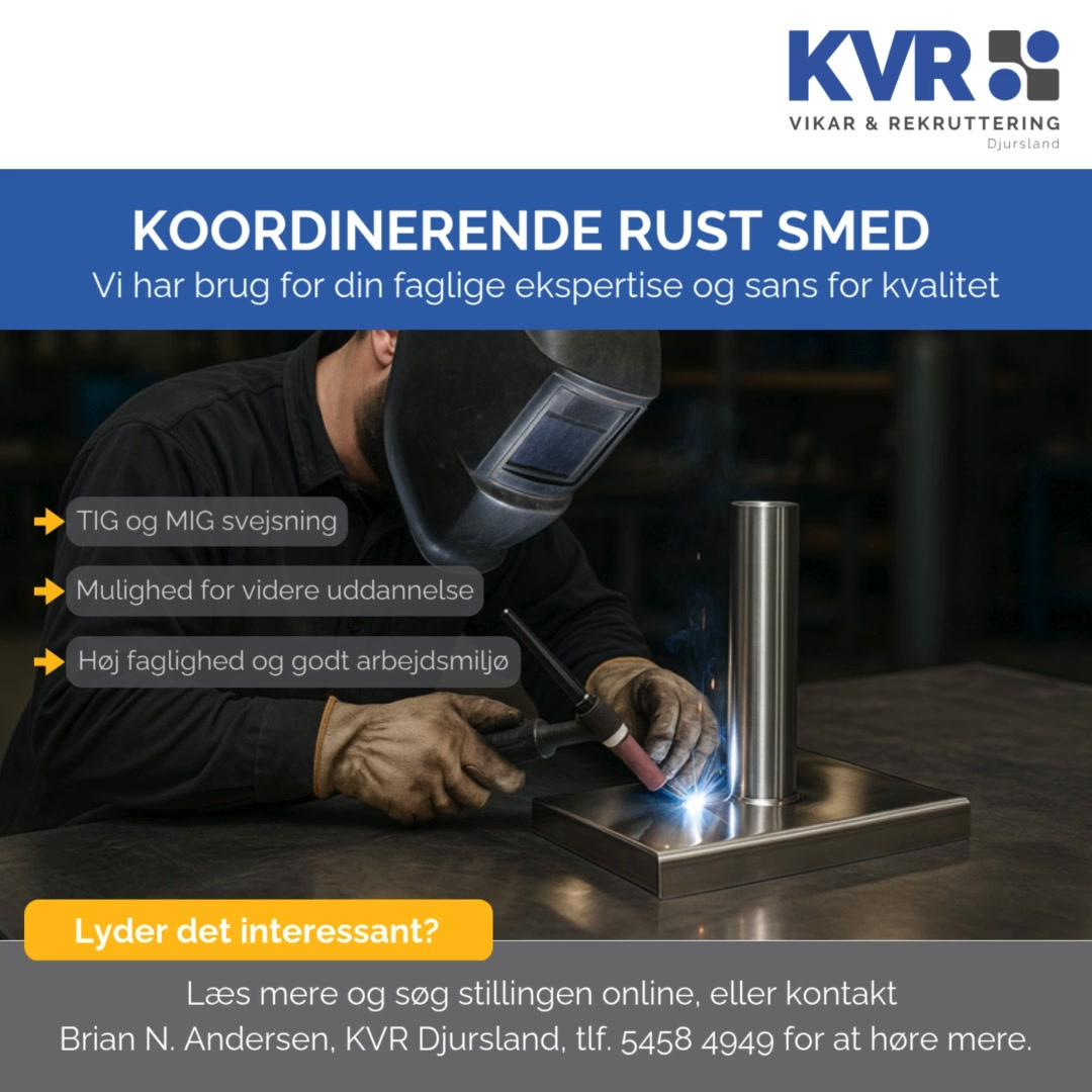 Nyt fra KVR Djursland Vikar & Rekruttering