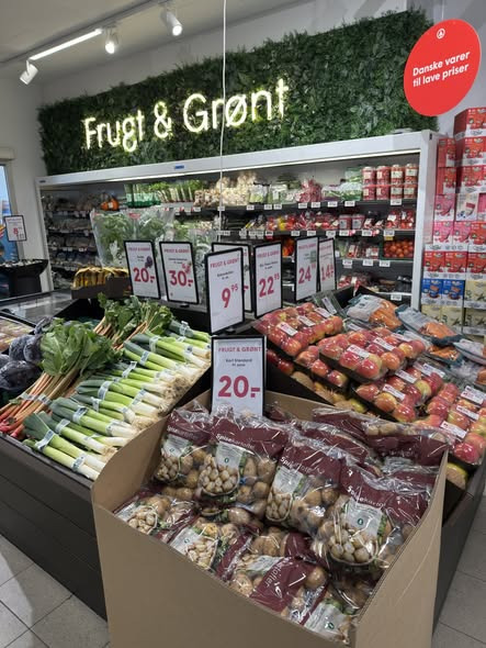 Spar Valsgård byder på frisk frugt og grønt til weekenden