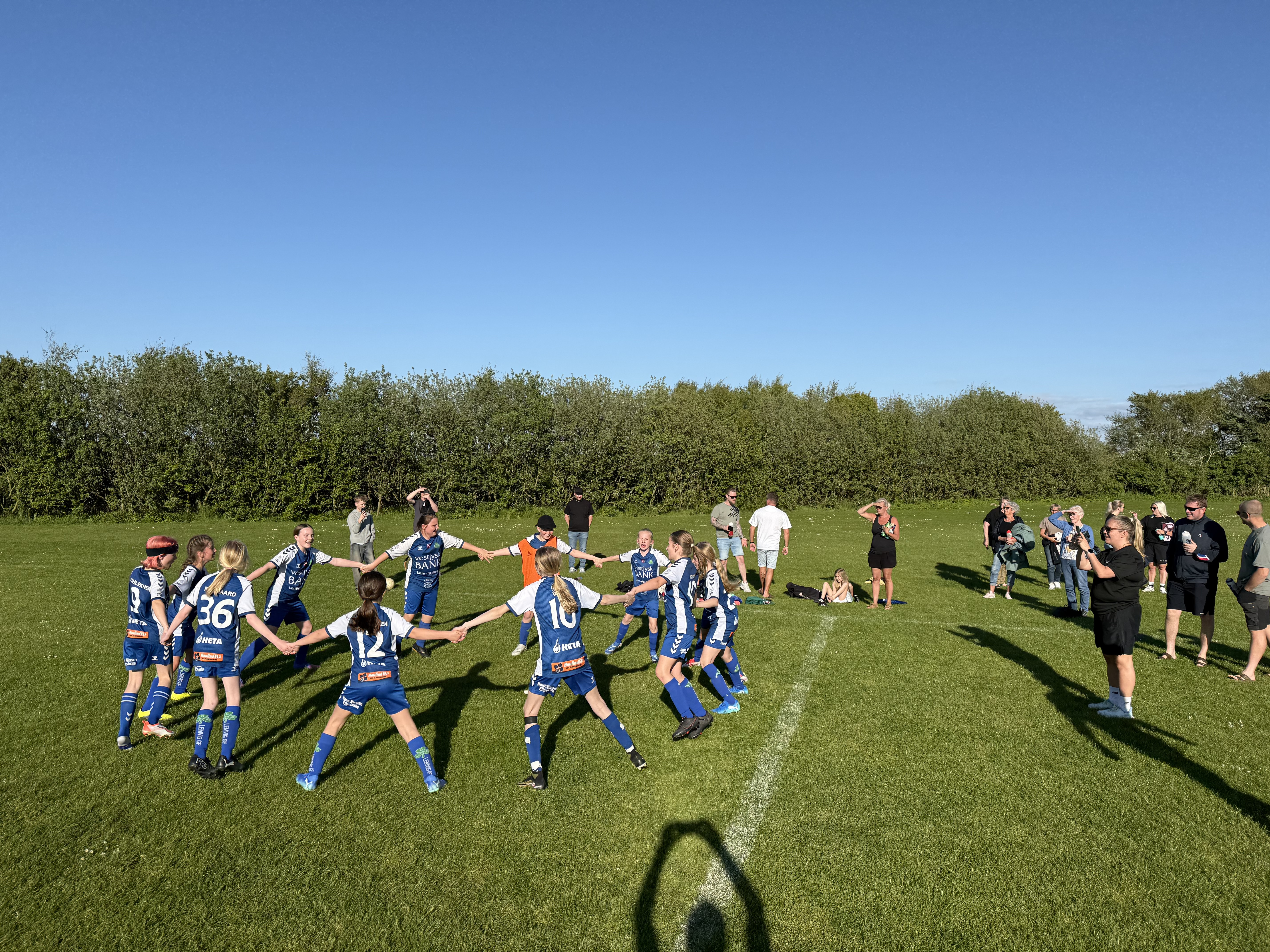 Lemvig GF U11 piger sætter RLK på plads med stærkt sammenspil