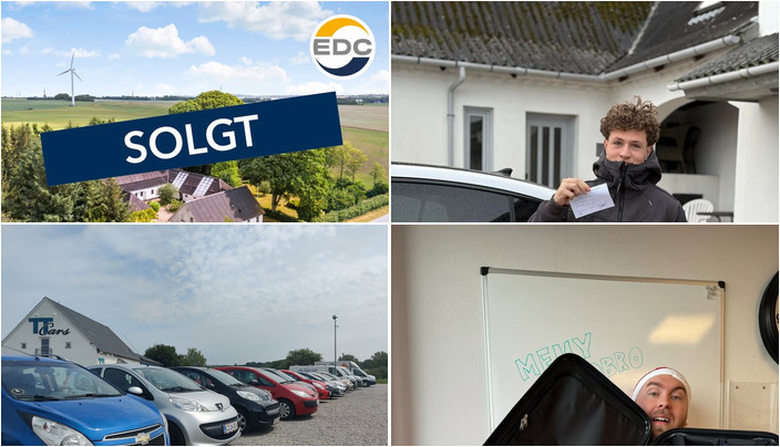 Nyt fra EDC Søren Jensen, Frisdal Køreskole I/S, Oscar Biludlejning og 1 anden
