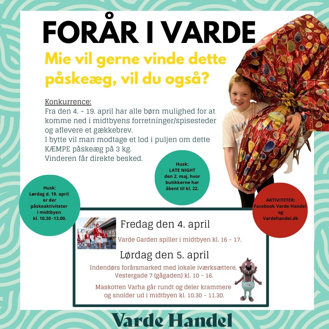Forårsfest og påskeglæde på Torvet i Varde