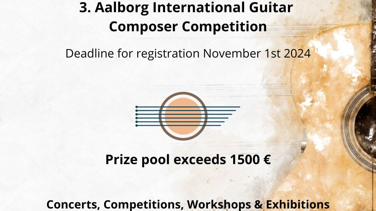 Aalborg Guitar Festival inviterer til kompositionskonkurrence
