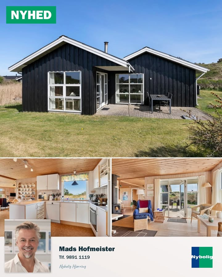 Nybolig Hjørring v/Morten Hove fremhæver naturidyllisk fritidshus i Skallerup Klit