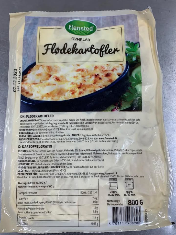 Flensted flødekartofler til kun 19,99 kr. hos Løvbjerg Frederikshavn i begrænset periode