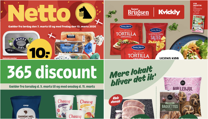 Hel kylling til 39 kr. og Gestus koteletter til 15 kr. - Se de bedste lokale dagligvaretilbud