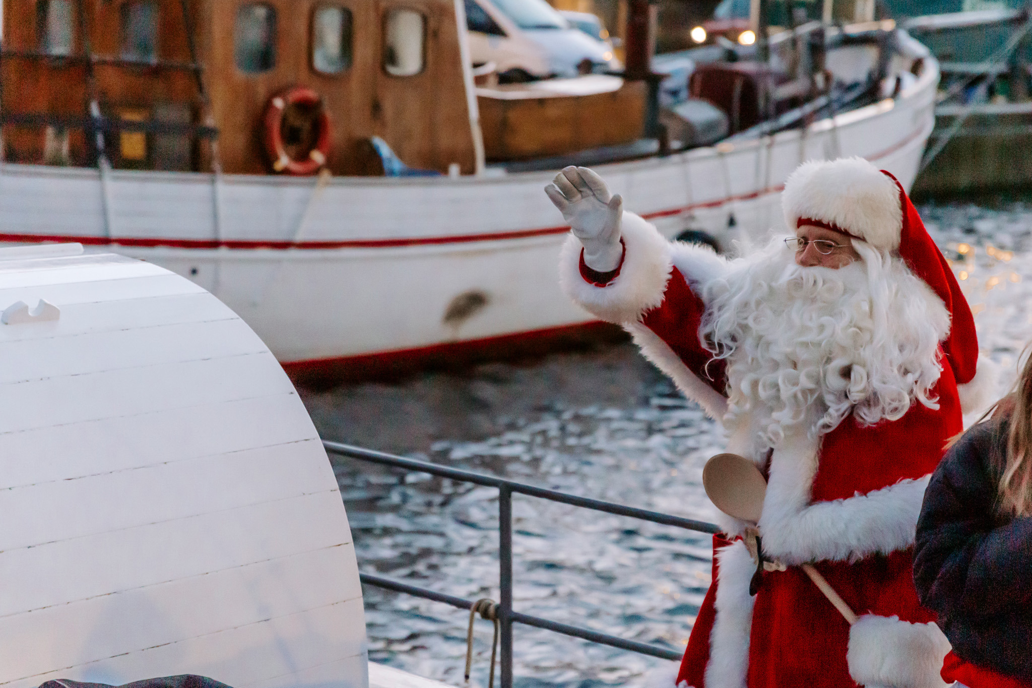 Julemandens festlige ankomst til Middelfart