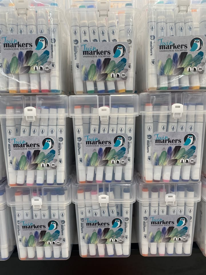 Løvbjerg Frederikshavn tilbyder twin markers tuscher til nedsat pris