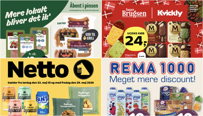 Kalkunbacon til 12 kr. og Bistronne kyllingemarked til kun 10 kr. - se de lokale tilbud