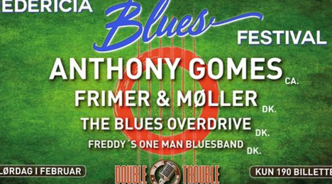 Musikalske oplevelser i Fredericia: Bluesfestival og jazzkoncert